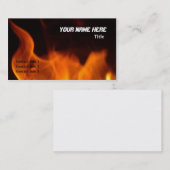 激しい名刺 名刺 (正面/裏面)