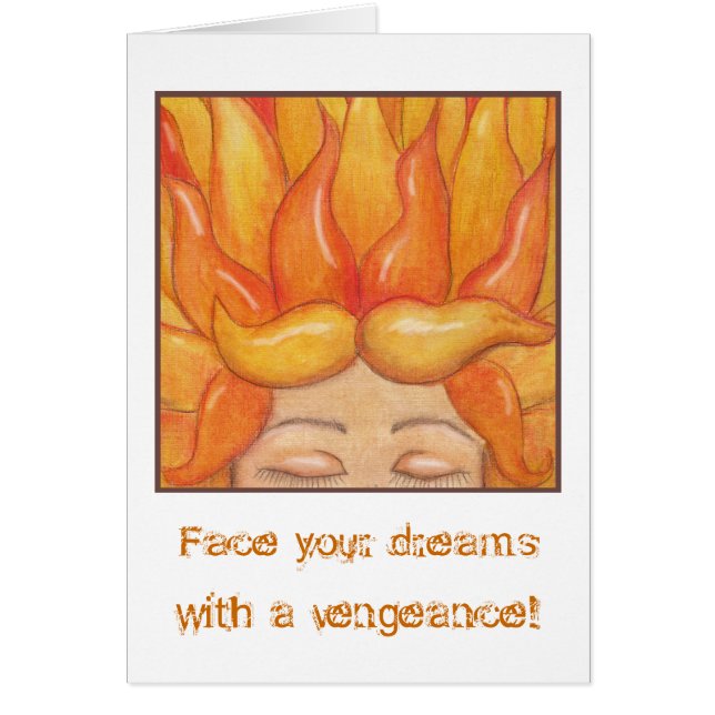 激しい夢を見る人 (正面)