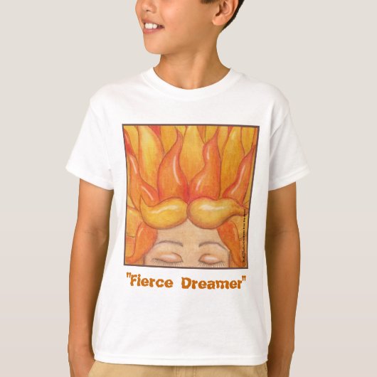 激しい夢を見る人 Tシャツ (正面)