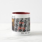 激しい天才ツイードのマグ マグカップ (中央)