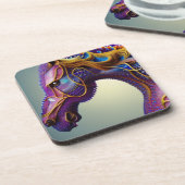 激しい崩壊した宝石の馬頭 コースター (左側)