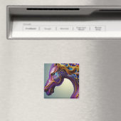 激しい崩壊した宝石の馬頭 マグネット (インサイチュ (食洗機))