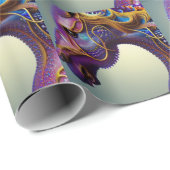 激しい崩壊した宝石の馬頭 ラッピングペーパー (ロールコーナー)