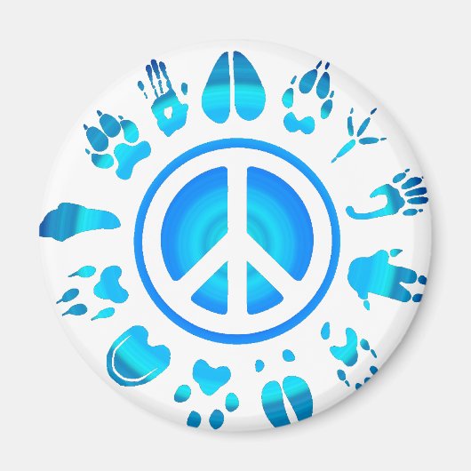 激しい平和4 マグネット (正面)