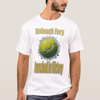 激しい怒りを解き放つ:勝利に浸る Tシャツ