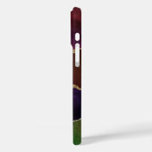 激しい怒り | Dark Moody Rainbow Monogram Case-Mate iPhoneケース (裏面 / 左)