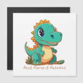 激しい恐竜 (正面/裏面)