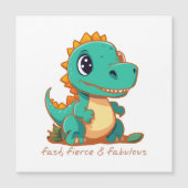 激しい恐竜 (正面)