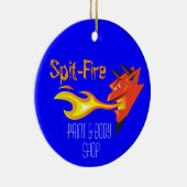 激しい悪魔のHead_Paint及び修理工場 セラミックオーナメント (右)