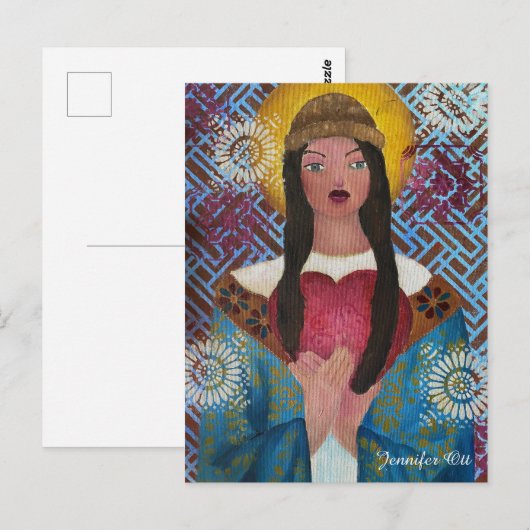 激しい愛 ポストカード (正面/裏面)