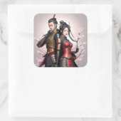 激しい愛、柔らかいエッジ。 スクエアシール (バッグ)