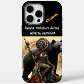 激しい戦士の女王が自然の力を支配する Case-Mate iPhoneケース (裏面)