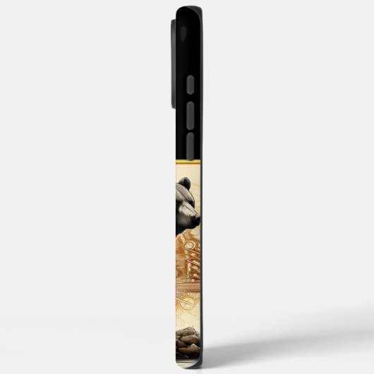 激しい戦士の女王が自然の力を支配する Case-Mate iPhoneケース (裏面 / 左)