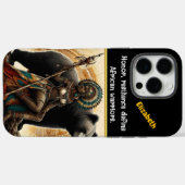 激しい戦士の女王が自然の力を支配する Case-Mate iPhoneケース (裏面 (横))