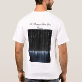 激しい技術は人間の友最高の友アテートだ –  Tシャツ (裏面)