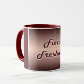 激しい新入生 マグカップ (正面左)