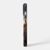 激しい星形成中の銀河NGC 4258 iPhone 15ケース (左側面)