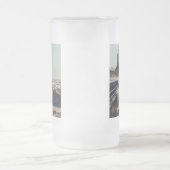 激しい波アットセントジョセフ フロストグラスビールジョッキ (中央)