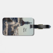 激しい波アットセントジョセフ ラゲッジタグ (裏面横)