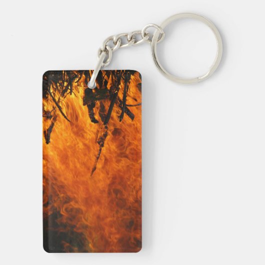 激しい火 キーホルダー (裏面)