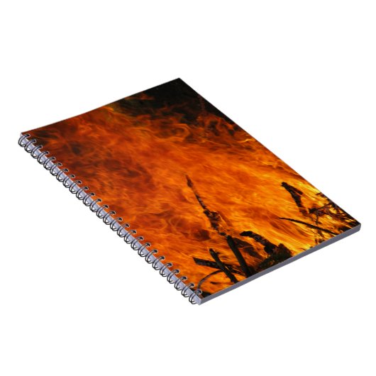 激しい火 ノートブック (右側)