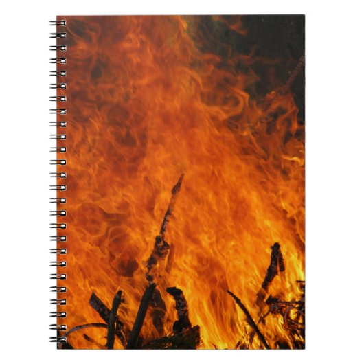 激しい火 ノートブック (正面)
