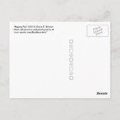 激しい火 ポストカード (裏面)