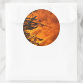 激しい火 ラウンドシール (バッグ)