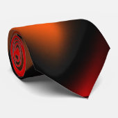 激しい炎抽象芸術 ネクタイ (ロール)