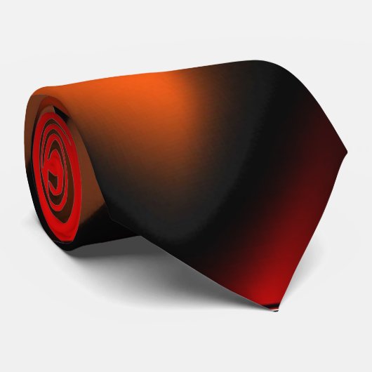激しい炎抽象芸術 ネクタイ (ロール)