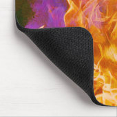 激しい熱火抽象芸術アートマウスパッド マウスパッド (コーナー)