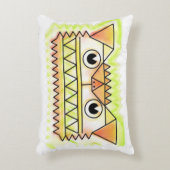 激しい犬怒形アクセントクッション アクセントクッション (正面(垂直))