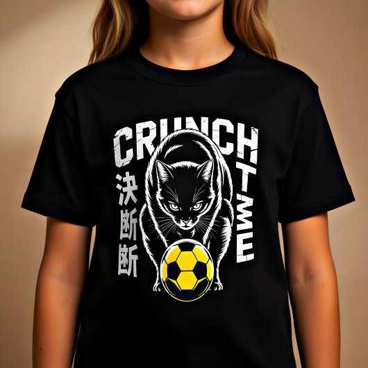 激しい猫サッカーTシャツ - アスリートへのギフト Tシャツ