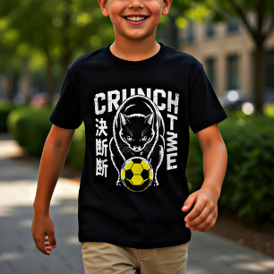 激しい猫サッカーTシャツ - アスリートへのギフト Tシャツ