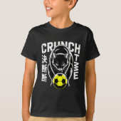 激しい猫サッカーTシャツ - アスリートへのギフト Tシャツ (正面)
