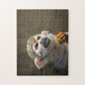 激しい猿 ジグソーパズル (縦)