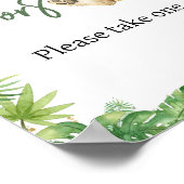 激しい獅子赤ちゃんシャワー特典 ポスター (角)