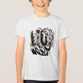激しい獅子 トライブレンドＴシャツ (正面)