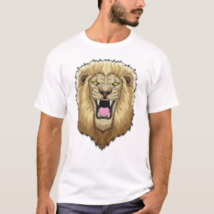 激しい獅子 Tシャツ