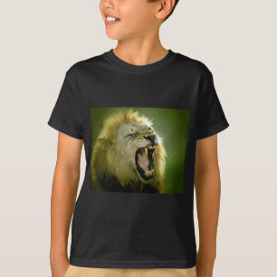 激しい獅子 Tシャツ