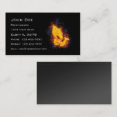 激しい祈る手 名刺 (正面/裏面)