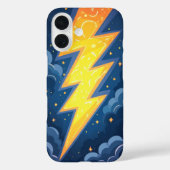 激しい稲妻 Case-Mate iPhoneケース (裏面)