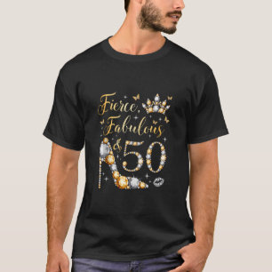 激しい素晴らしい50歳50誕生日クイーン Tシャツ