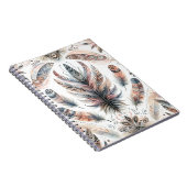 激しい羽毛 ノートブック (右側)