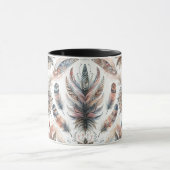 激しい羽毛 マグカップ (中央)