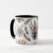 激しい羽毛 マグカップ (正面左)