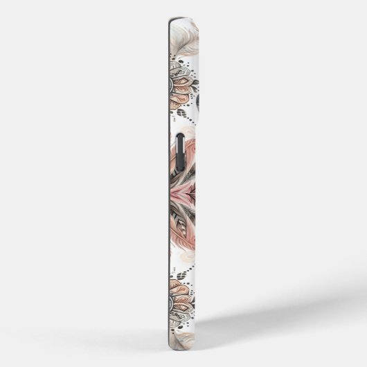 激しい羽毛 Case-Mate iPhoneケース (裏面 / 右)