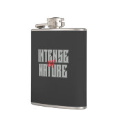 激しい自然引用文動機 フラスク (左)