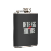 激しい自然引用文動機 フラスク (右)