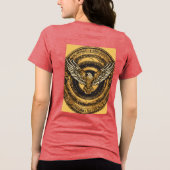 激しい自由 トライブレンドＴシャツ (裏面)